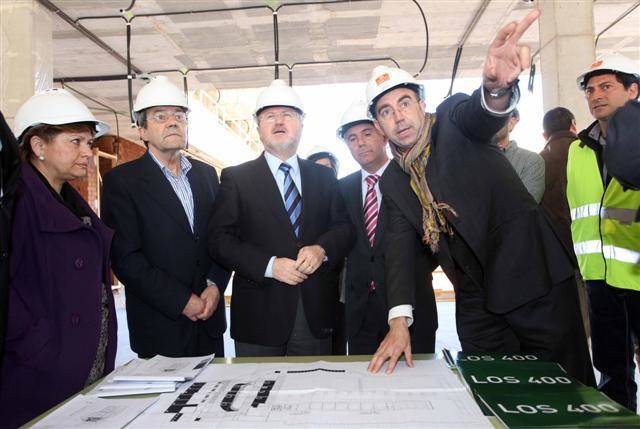 Font de Mora visita col·legi construit per Ciegsa