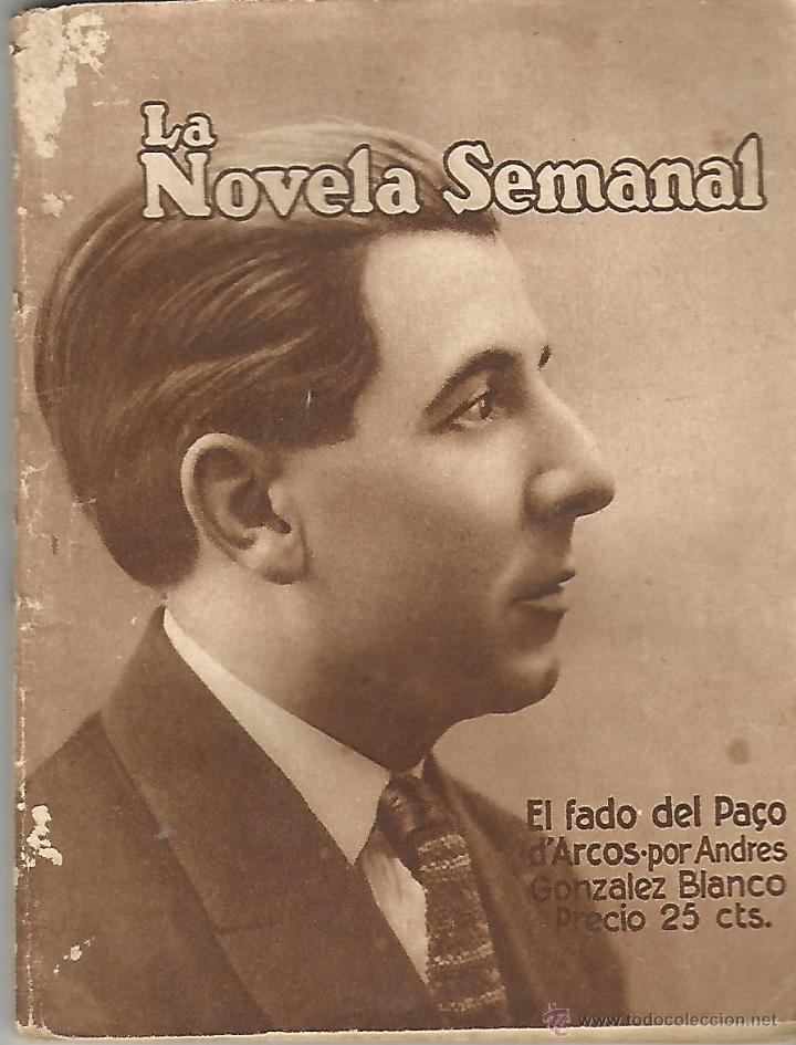 Andrés González-Blanco, a la coberta d’una novel·la seva. Crític literari, publica l’any 1910 a la principal revista cultural madrilenya, Nuestro Tiempo, un extens estudi, abrandat, del primer llibre de Carner. 