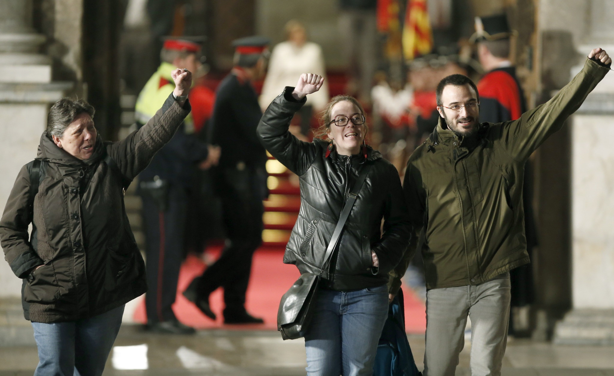 Gabriela Serra, Eulàlia Reguant i Albert Botran