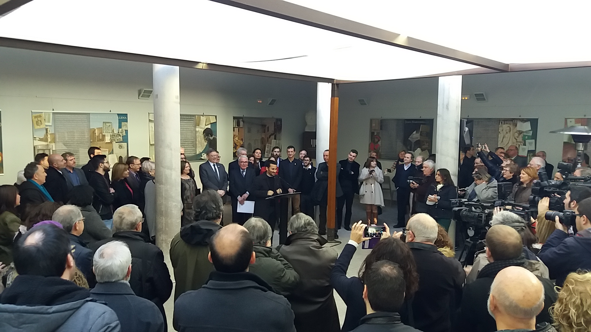 Inauguració del Museu Joan Fuster