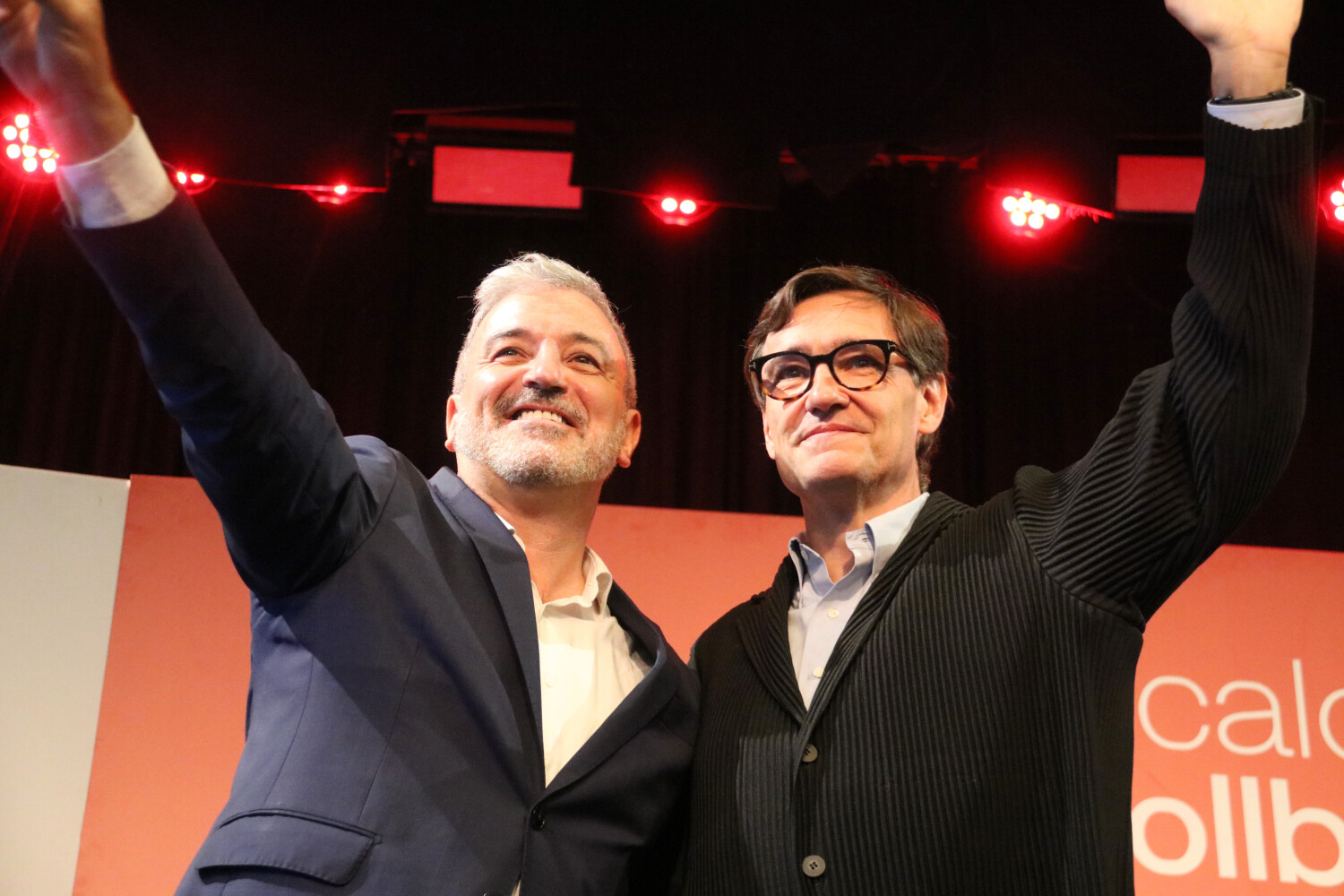 Collboni i Salvador Illa, eleccions municipals 2023