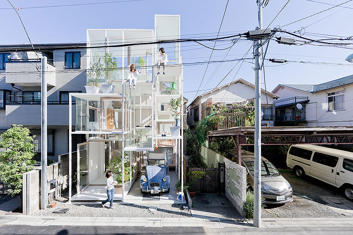 Sou Fujimoto, casa NA, Tokio 2010. © Iwan Baan