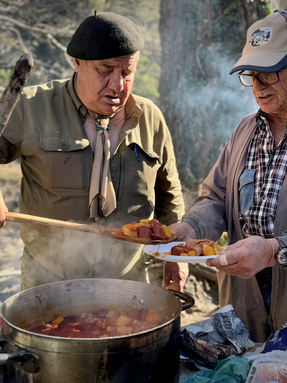 Jaume cuinant a Baussitges