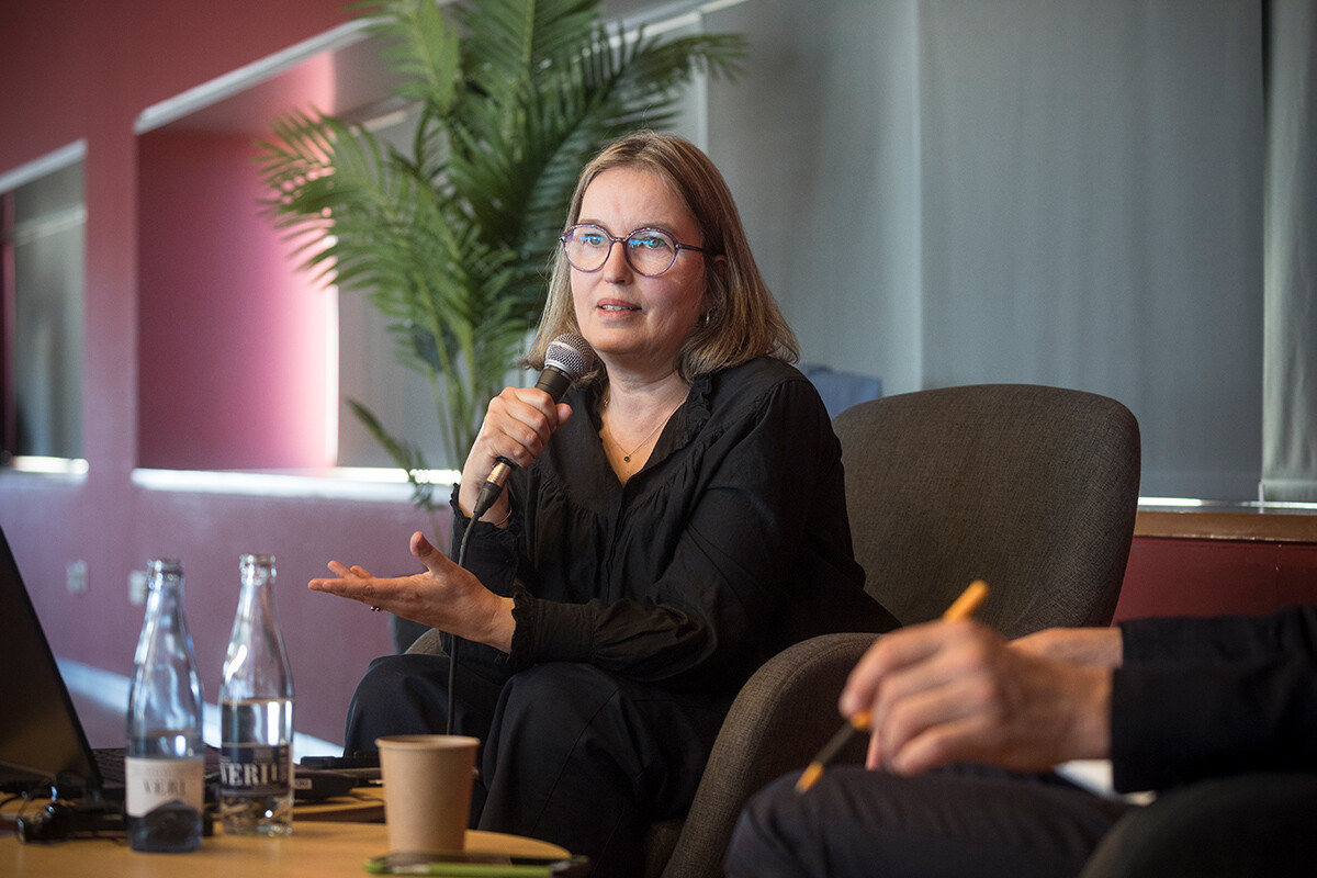 Natalie de Vries al Seminari del CCCB