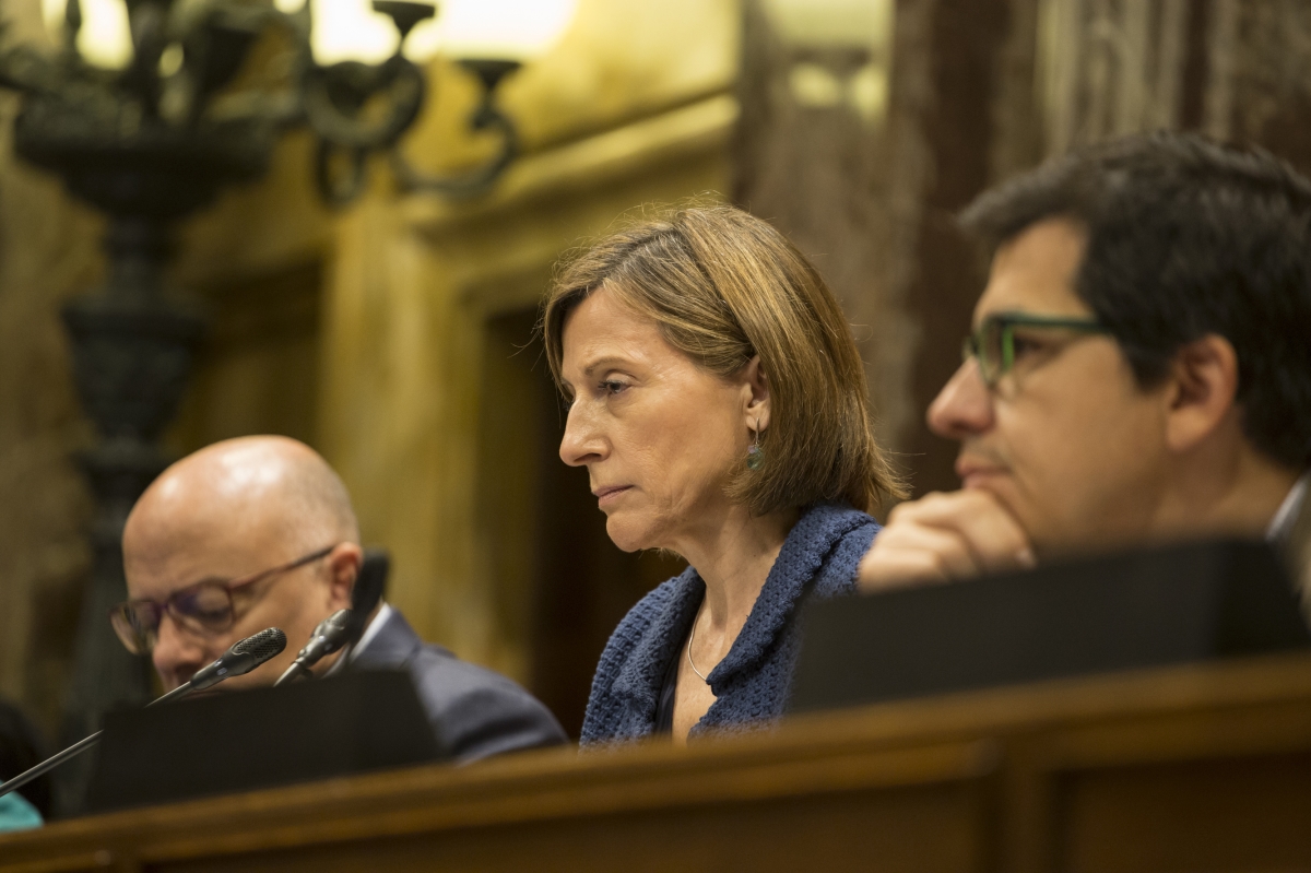 Forcadell, presidenta del Parlament / Job Vermeulen