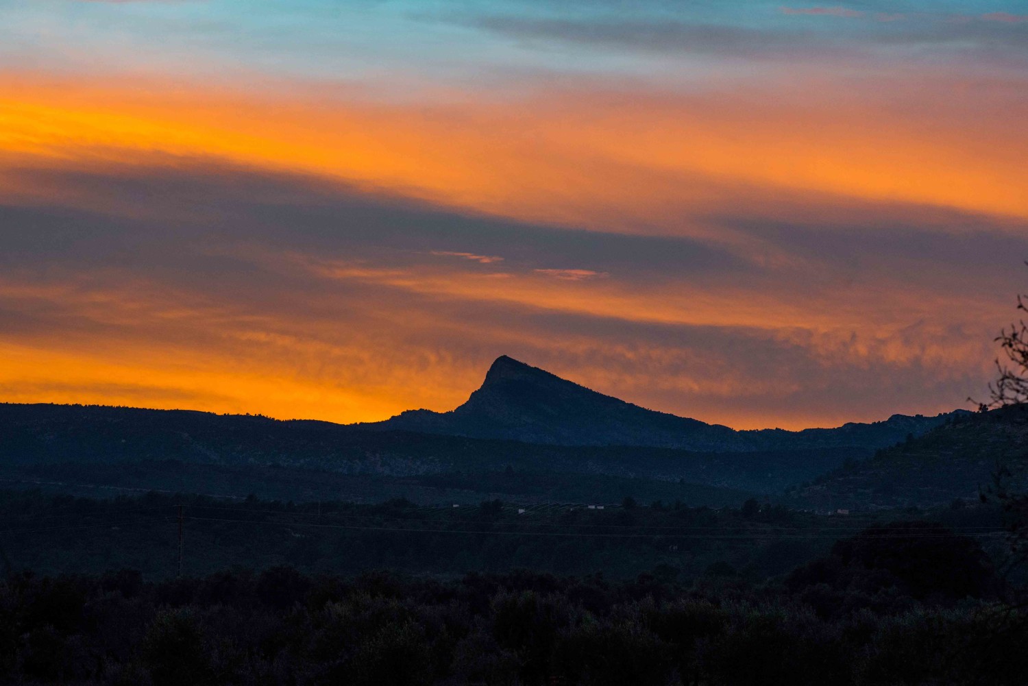 El perfil de Penyagolosa, el segon pic més alt del País Valencià