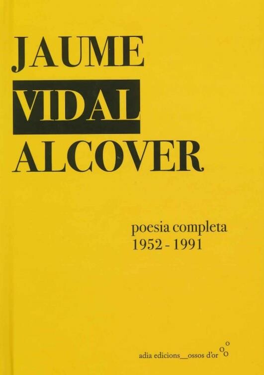 Jaume Vidal Alcover Poesia Completa