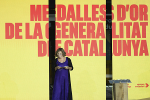 L'actriu Anna Barrachina va presentar l'acte de lliurament de medalles