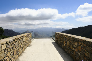 Mirador a la carretera de Coll de Nargó a Isona