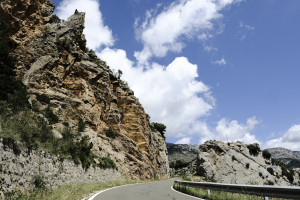 Carretera de Coll de Nargó a Isona