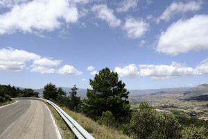 Carretera de Coll de Nargó a Isona
