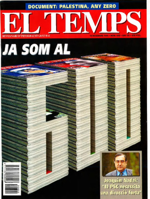 El Temps - Núm. 600