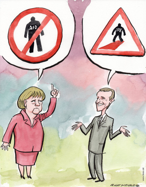 Angela Merkel i Pablo Casado