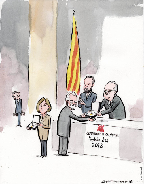 Valls no pot veure Forcadell ni Viver Pi-Sunyer