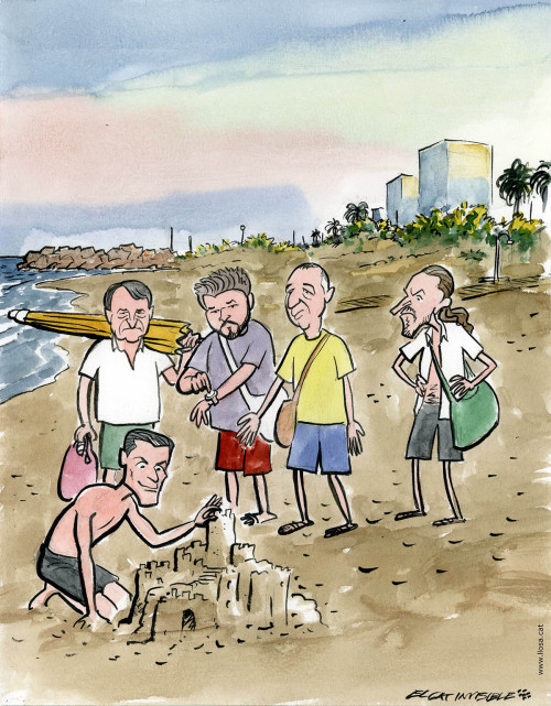 Pedro Sánchez, encara de vacances