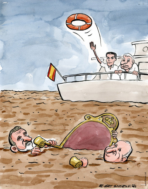 El PSOE salva la monarquia
