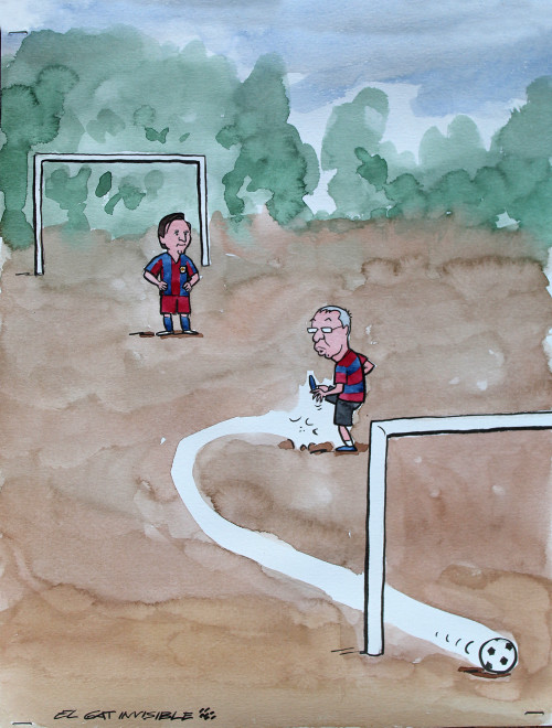 Messi se'n va