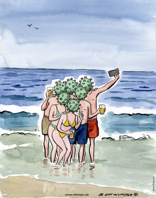 El covid de vacances