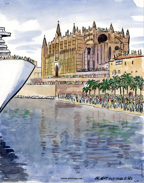 Mallorca, col·lapsada