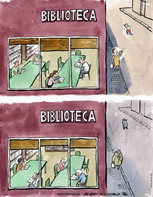 Biblioteques-refugi