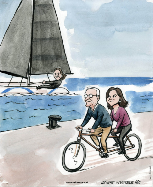 Joan Ribó, Sandra Gómez i María José Català