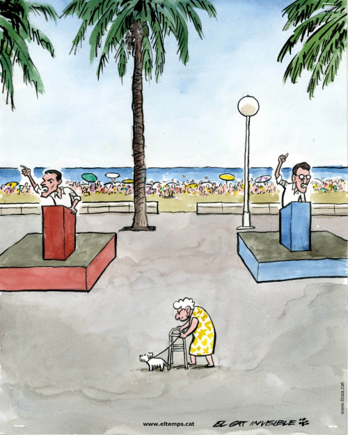 Mítings a la platja