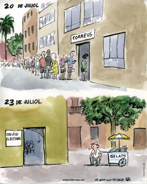 Eleccions en estiu