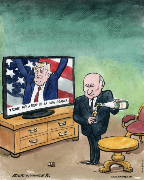 Putin celebra la victòria de Trump