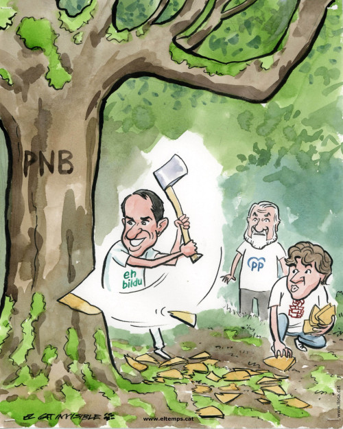 EH Bildu talla el tronc del PNB