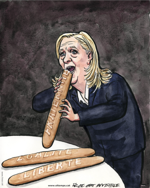 La fam de Marine Le Pen