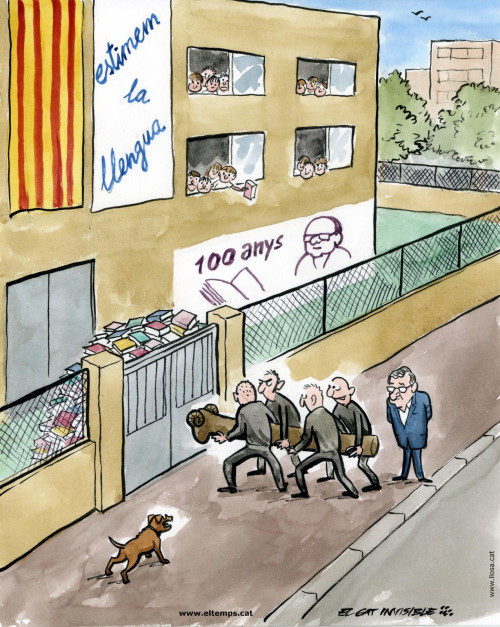 José Antonio Rovira irromp a les escoles