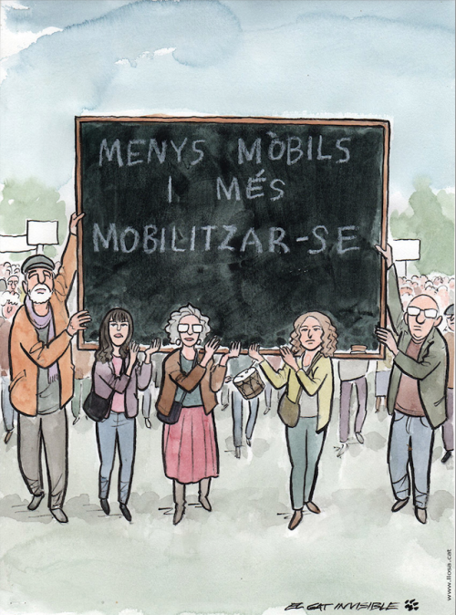 Vaga educativa i protestes dels mestres