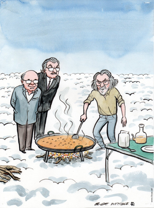 Josep Piera, Joan Fuster i Vicent Andrés Estellés