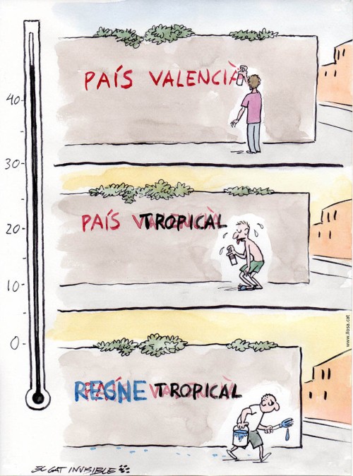 La calor al País Valencià