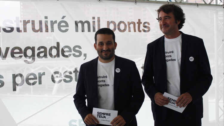 Vicent Marzà, conseller d'Educació, i Rubèn Trenzano, director de Política Lingüística| GVA