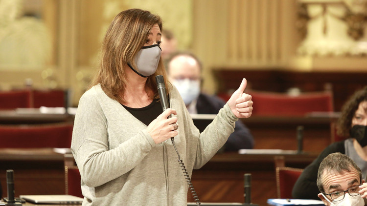 Francina Armengol, presidenta del Govern balear. Europa Press