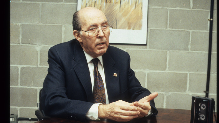 Joan Triadú. Arxiu EL TEMPS