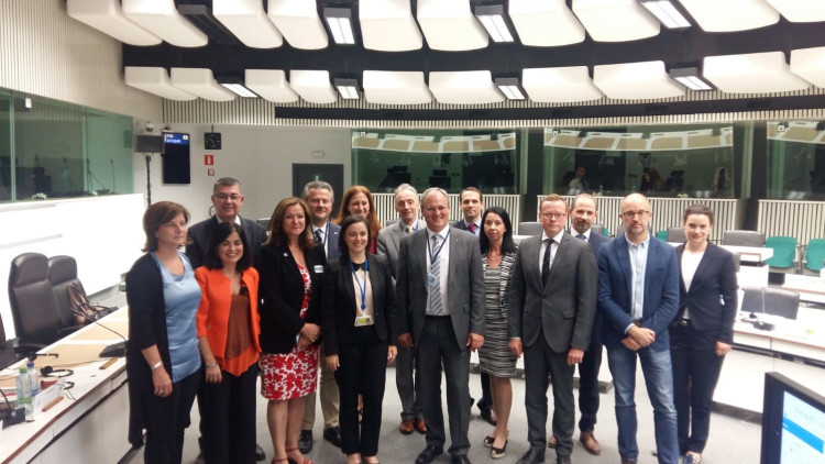 Representants de Conferència de les Assemblees Legislatives Regionals d’Europa (CALRE). Corts Valencianes