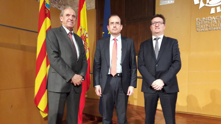 José Manuel Boquet, expresident de Feceval absolt en aquesta causa judicial amb Alfonso Aguiló, dirigent de la Confederación Española de Centros de Enseñanza, i Alberto Villanueva, actual president de la patronal de la concertada valenciana| Feceval