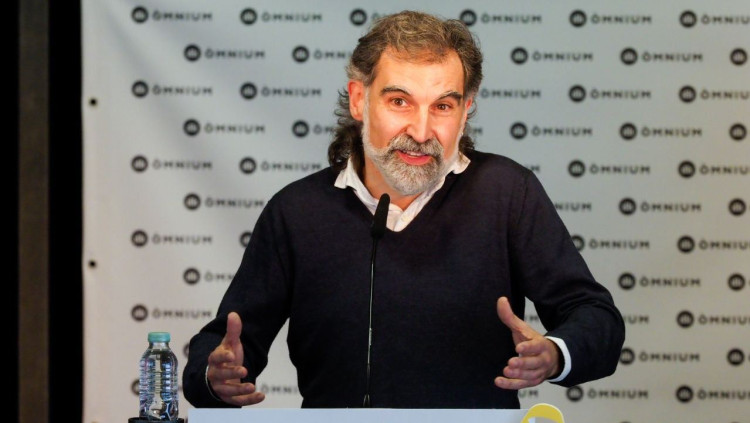 Jordi Cuixart, president d'Òmnium Cultural. Òmnium Cultural