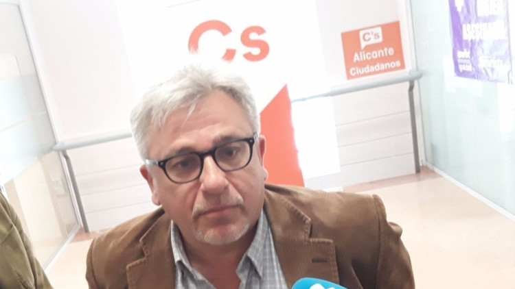 El regidor alacantí de Cultura, Antonio Manresa (Ciutadans), en una imatge d'arxiu. Europa Press