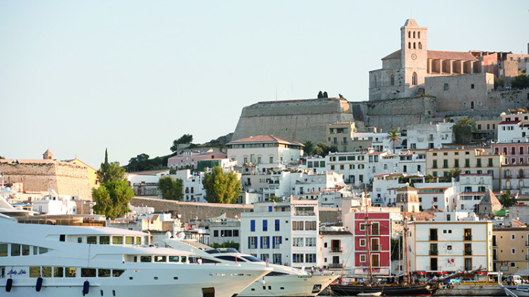 Panoràmica de Vila d'Eivissa. Consell Insular d\'Eivissa