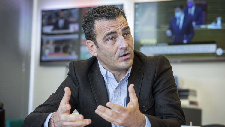 Àlfred Costa, director general d'À Punt. Miguel Lorenzo