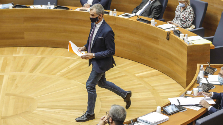 Toni Cantó, en una imatge a les Corts valencianes.. Europa Press
