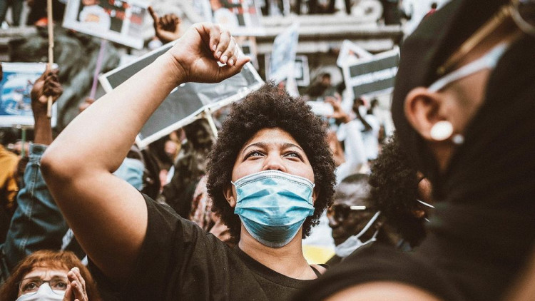 Protestes pel Black Lives Matter a París el passat estiu. Der Spiegel