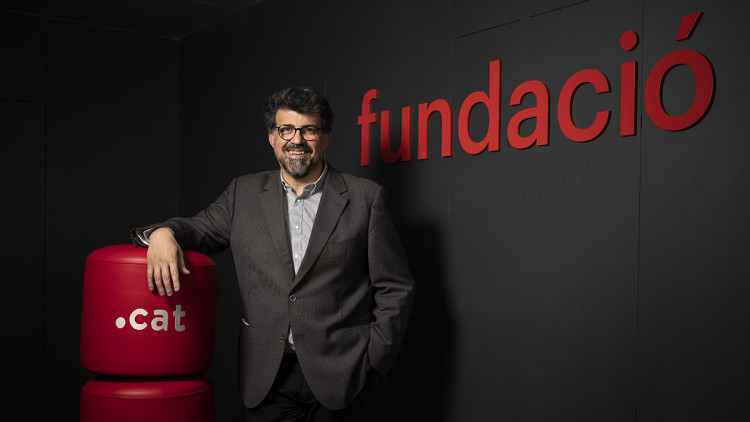 Genís Roca, president de la Fundació .cat. Jordi Play