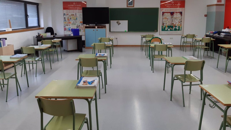 Una aula d'un centre de València| Europa Press