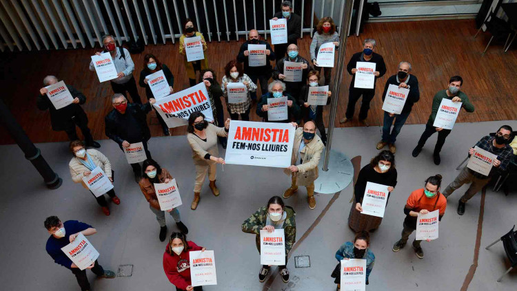 Entitats civils donen suport a la campanya a València|ACPV/Prats i Camps