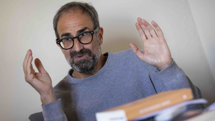 Jordi Sebastià, en un moment de l’entrevista amb EL TEMPS.. Miguel Lorenzo