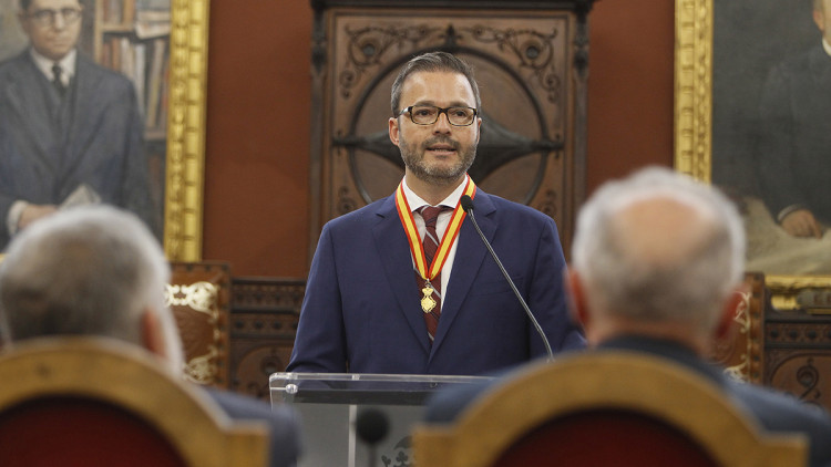 José Hila, batlle de Palma, el dia de la seua investidura. Europa Press